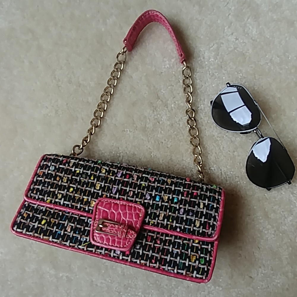 Mini Tweed Clutch
